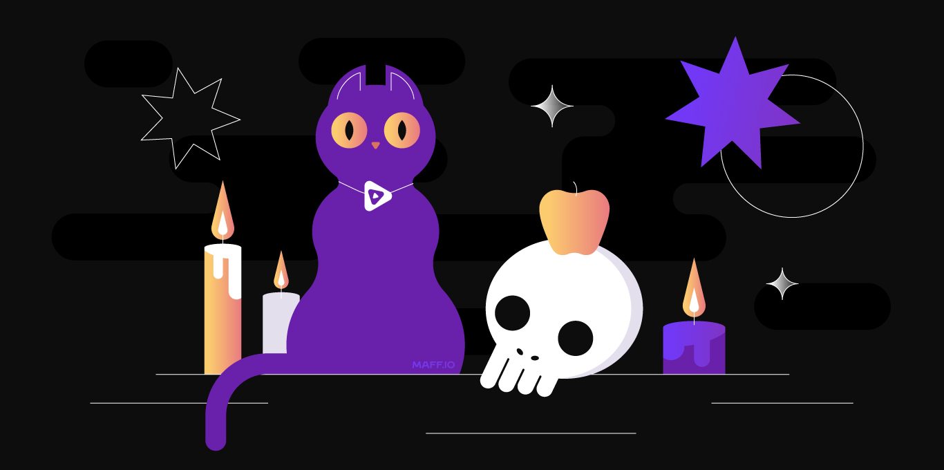 Обложка к материалу Как провести вечеринку на Halloween в метавселенной | Кейс Maff и Pixity
